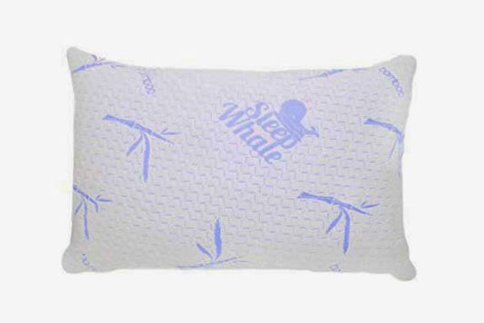 Sleep Whale Premium Adjustable Shredded Memory Foam Pillow.
